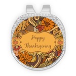 Thanksgiving Golf Ball Marker - Hat Clip - Silver