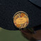 Thanksgiving Golf Ball Marker Hat Clip - Gold - On Hat