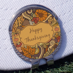 Thanksgiving Golf Ball Marker - Hat Clip