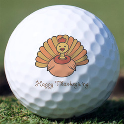 Thanksgiving Golf Balls - Non-Branded - Set of 12