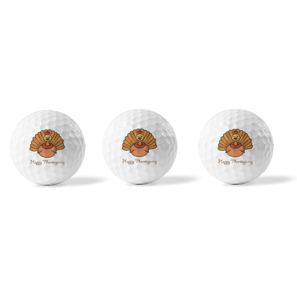 Thanksgiving Golf Balls - Generic - Set of 3 - APPROVAL