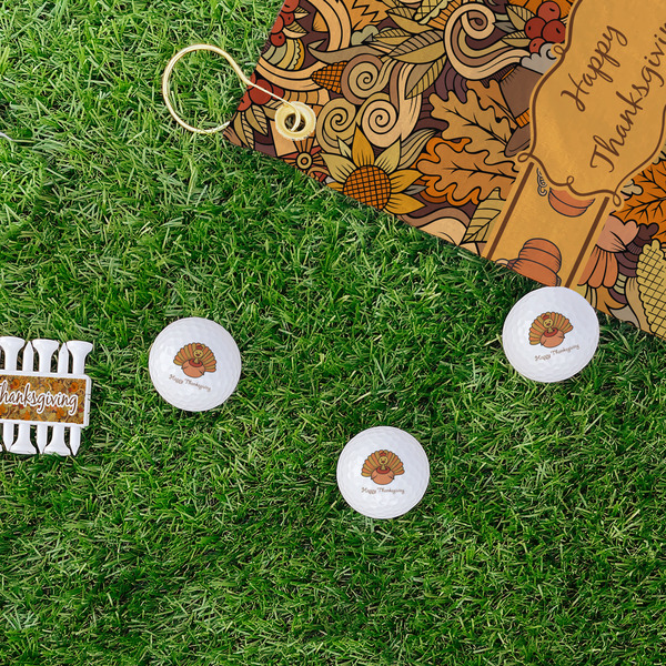 Thanksgiving Golf Balls - Generic - Set of 3 - LIFESTYLE