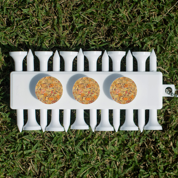 Thanksgiving Golf Tees & Ball Markers Set - Back