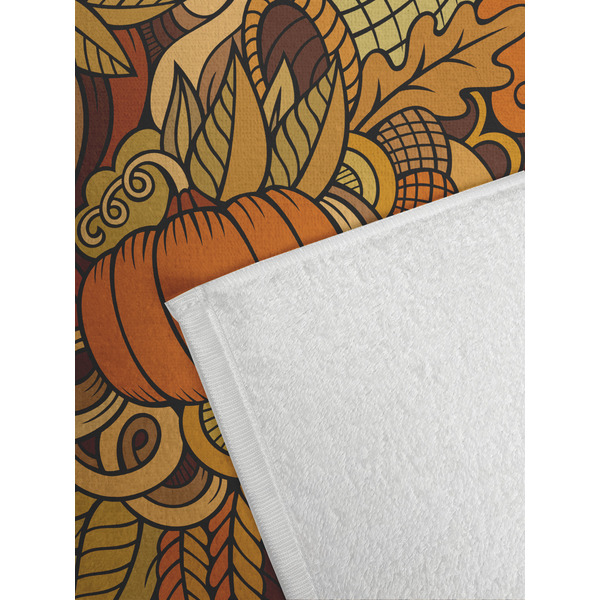 Thanksgiving Golf Towel - Detail