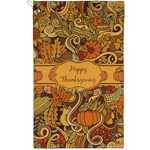 Thanksgiving Golf Towel - Poly-Cotton Blend - Small