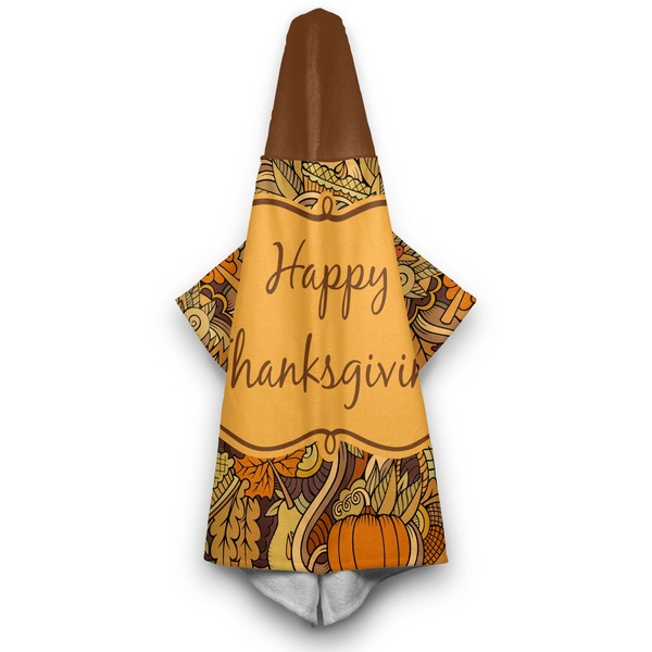 Thanksgiving Hooded Towel - Hanging