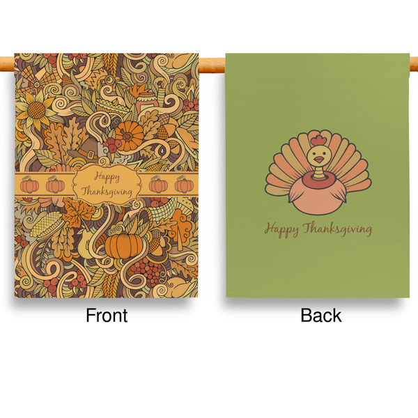 Thanksgiving House Flags - Double Sided - APPROVAL