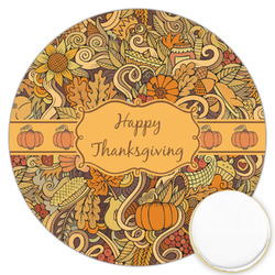 Thanksgiving Printed Cookie Topper - 3.25"