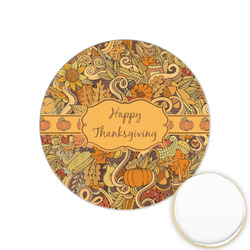 Thanksgiving Printed Cookie Topper - 1.25"