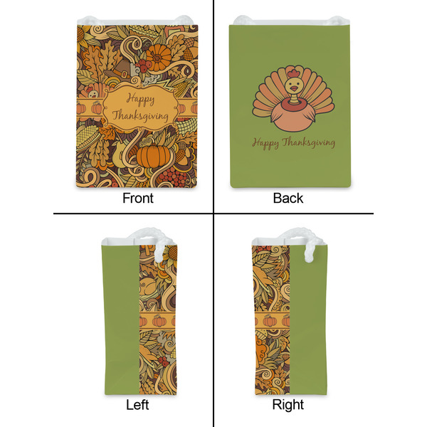 Thanksgiving Jewelry Gift Bag - Matte - Approval