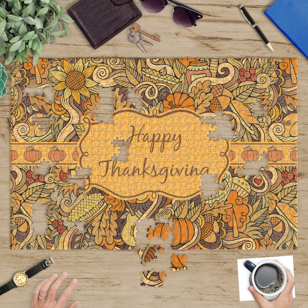 Thanksgiving Jigsaw Puzzle 1014 Piece - In Context