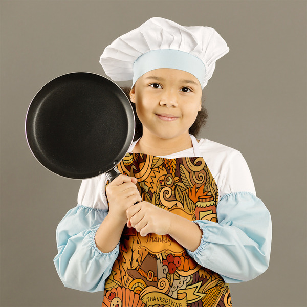 Thanksgiving Kid's Aprons - Medium - Lifestyle