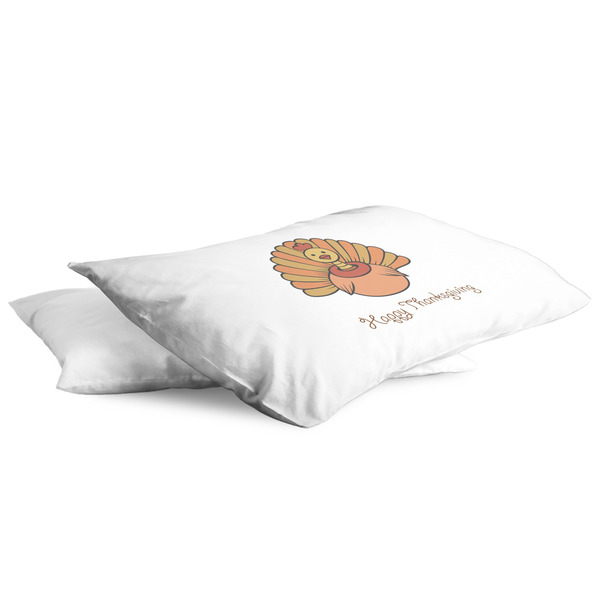 Thanksgiving King Pillow Case - TWO (partial print)
