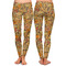 Thanksgiving Ladies Leggings - Front and Back