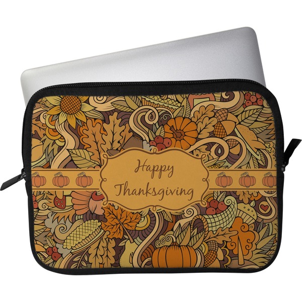 Custom Thanksgiving Laptop Sleeve / Case - 13" (Personalized)