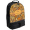 Thanksgiving Large Backpack - Black - Angled View