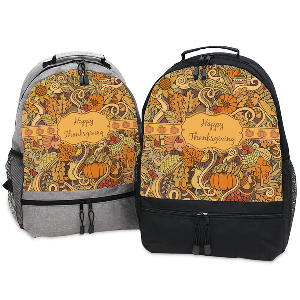 Thanksgiving Large Backpacks - Both