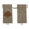 Thanksgiving Large Burlap Gift Bags - Front Approval