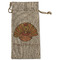 Thanksgiving Large Burlap Gift Bags - Front