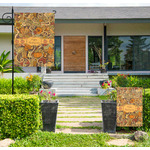 Thanksgiving Large Garden Flag - Single Sided