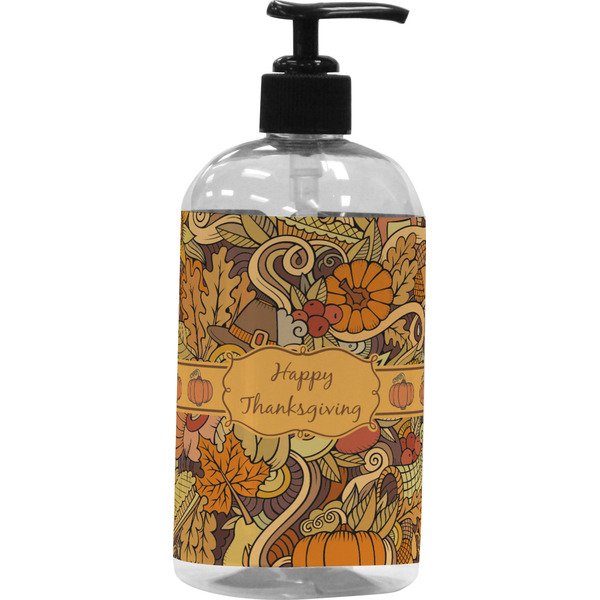 Custom Thanksgiving Plastic Soap / Lotion Dispenser (Personalized)