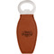 Thanksgiving Leatherette Bottle Opener
