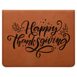 Thanksgiving Leatherette 4-Piece Wine Tool Set