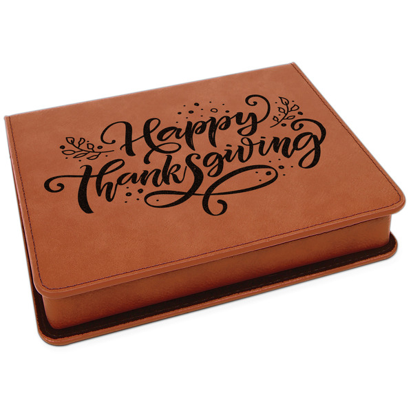 Custom Thanksgiving Leatherette 4-Piece Wine Tool Set