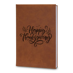Thanksgiving Leatherette Journal - Large - Double Sided