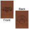 Thanksgiving Leatherette Journals - Large - Double Sided - Front & Back View