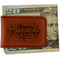 Thanksgiving Leatherette Magnetic Money Clip - Front