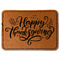 Thanksgiving Leatherette Patches - Rectangle