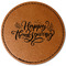 Thanksgiving Leatherette Patches - Round