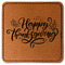 Thanksgiving Leatherette Patches - Square