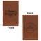 Thanksgiving Leatherette Sketchbooks - Small - Double Sided - Front & Back View