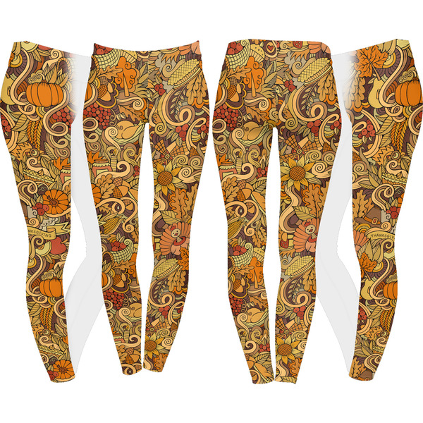 Thanksgiving Leggings Turn Around - Apvl