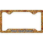 Thanksgiving License Plate Frame - Style C