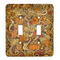 Thanksgiving Light Switch Cover (2 Toggle Plate)
