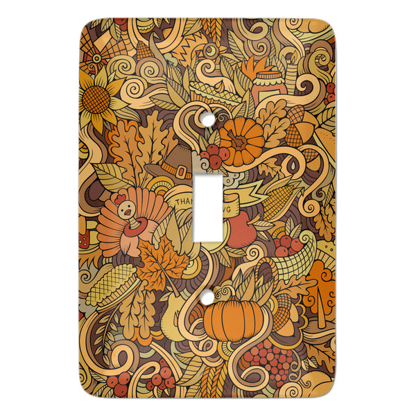 Custom Thanksgiving Light Switch Cover (Single Toggle)