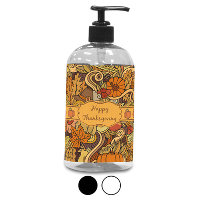 Thanksgiving Plastic Soap / Lotion Dispenser (Personalized)