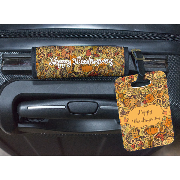 Thanksgiving Luggage Wrap & Tag