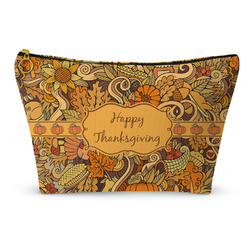 Thanksgiving Makeup Bag - Small - 8.5"x4.5" (Personalized)