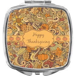 Thanksgiving Compact Makeup Mirror (Personalized)
