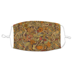 Thanksgiving Adult Cloth Face Mask - XLarge