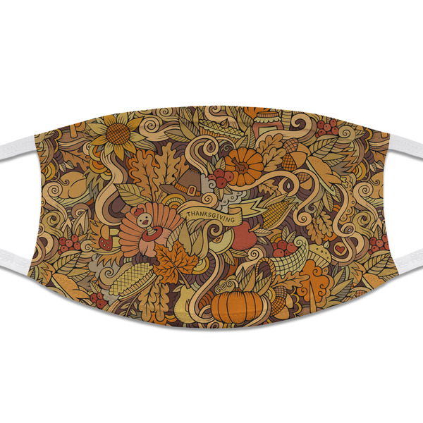 Custom Thanksgiving Cloth Face Mask (T-Shirt Fabric)