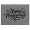 Thanksgiving Medium Gift Box with Engraved Leather Lid - Approval