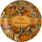 Thanksgiving Melamine Plate 8 inches
