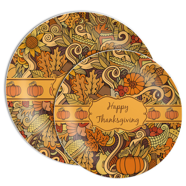 Thanksgiving Melamine Plates - PARENT/MAIN