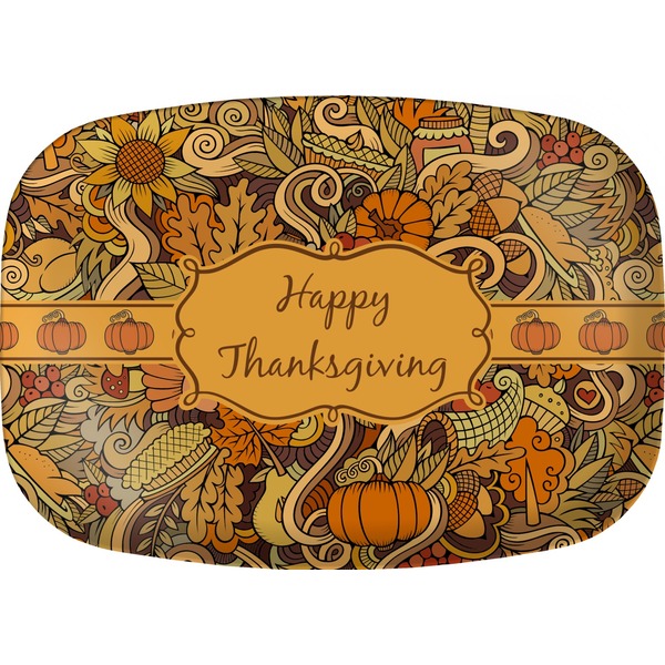 Custom Thanksgiving Melamine Platter (Personalized)
