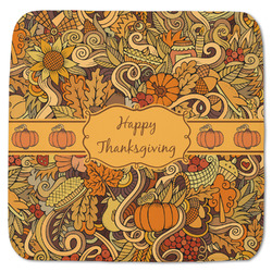 Thanksgiving Memory Foam Bath Mat - 48"x48" (Personalized)